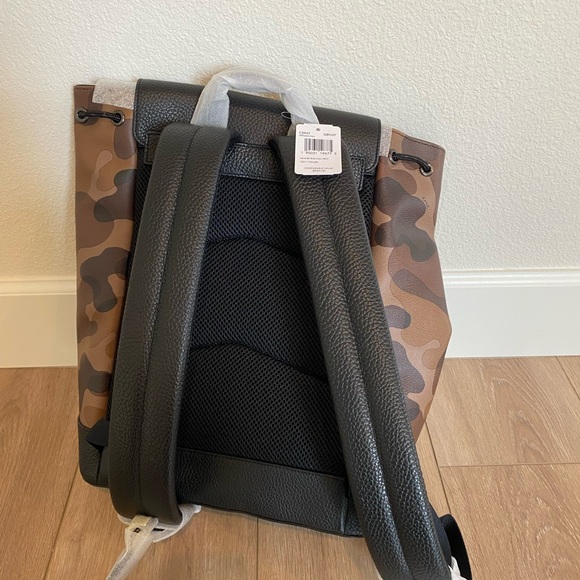 TURNER BACKPACK WITH CAMO PRINT (COACH C2947)
QB/SADDLE BLACK - Picture 3 of 7